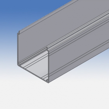 Canalina 80x80 in alluminio