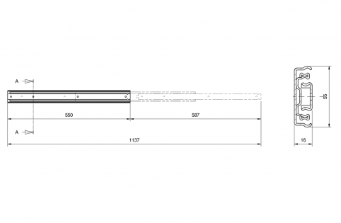 Guida sfere, estr.t.835/cop.