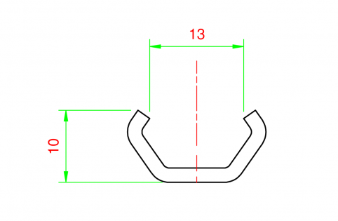 Guida tes diam. 20mm