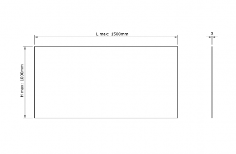 Lamiera in Acciaio inossidabile 3mm