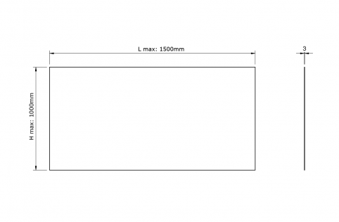 Lamiera in ferro zincato 3mm