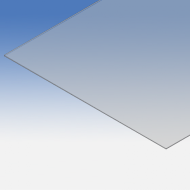 Policarbonato trasparente antistatico 3mm