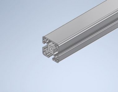 Profilo in alluminio 40x40