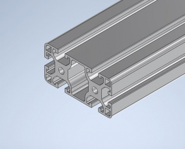 Profilo in alluminio 80x40