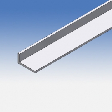 Profilo in alluminio angolare 10x20mm - spessore 2mm
