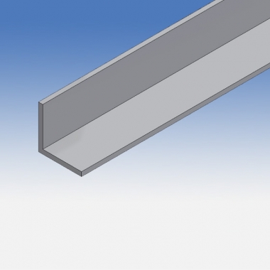 Profilo in alluminio angolare 40x40mm - spessore 4mm