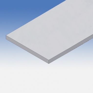 Profilo in alluminio piatto 200x15mm