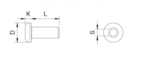 Vite TBEI - M6x30 - A2-70