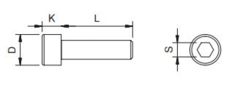 Vite TCEI - M4x10 - 8.8