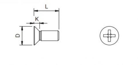 Vite TSP - M4x10 - A2-70