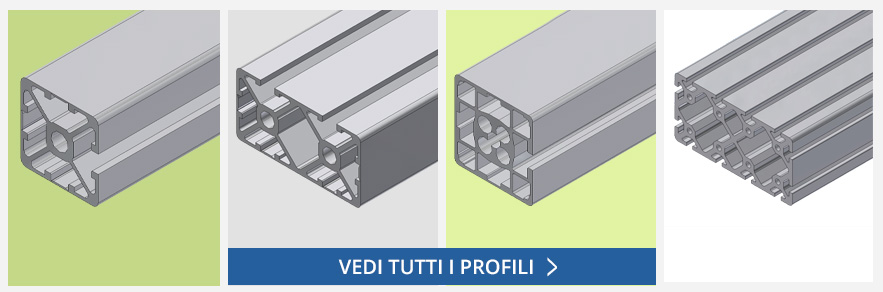 Profili alluminio online